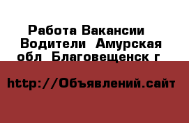 Работа Вакансии - Водители. Амурская обл.,Благовещенск г.